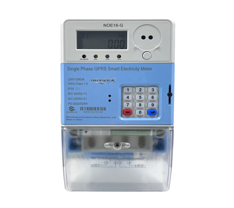 NOE18-G Prepaid Smart GPRS Single Phase Electricity Meter